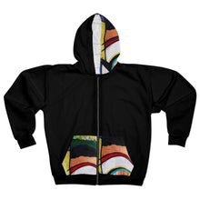 Load image into Gallery viewer, He's the Man AOP Unisex Zip Hoodie
