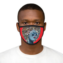 Load image into Gallery viewer, Cute as a Button  Mixed-Fabric Face Mask
