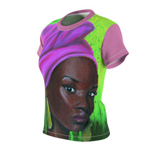 Load image into Gallery viewer, Pink and Green 2 Women's AOP Cut &amp; Sew Tee
