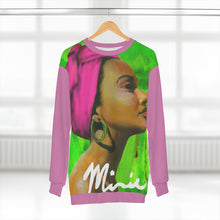 Load image into Gallery viewer, Pink and Green AOP Unisex Sweatshirt
