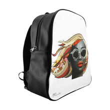 Load image into Gallery viewer, Diva White Backpack
