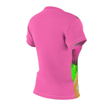 Load image into Gallery viewer, Pink and Green Women's AOP Cut &amp; Sew Tee
