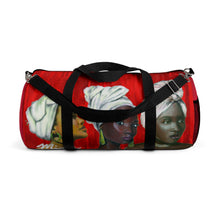 Load image into Gallery viewer, Red and White Sisterhood Duffel Bag
