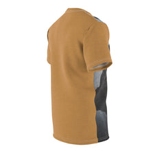 Load image into Gallery viewer, Guitar Man Gold Unisex AOP Cut &amp; Sew Tee
