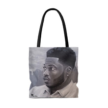 Load image into Gallery viewer, blacknwhite tote bag, blarck art. Tote bag, large tote bag
