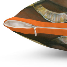 Load image into Gallery viewer, ORANGE BEAUTY - Square Pillow

