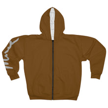 Load image into Gallery viewer, Proud to Be AOP Unisex Zip Hoodie
