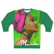 Load image into Gallery viewer, Pink and Green AOP Unisex Sweatshirt
