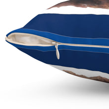 Load image into Gallery viewer, HAIR 2 BLUE Spun Polyester Square Pillow
