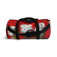 Load image into Gallery viewer, Red and White Sisterhood Duffel Bag
