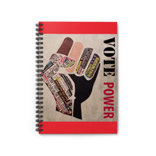 Load image into Gallery viewer, Vote Power Notebook
