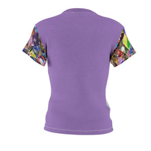 Load image into Gallery viewer, Afro Puff Women's AOP Cut &amp; Sew Tee
