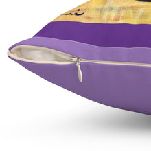 Load image into Gallery viewer, Prince  -  Purple Back  - Square Pillow
