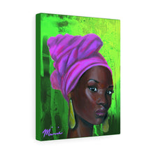 Load image into Gallery viewer, Pink and green art, aka art, aka sorority art
