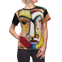 Load image into Gallery viewer, He's the Man Women's AOP Cut &amp; Sew Tee
