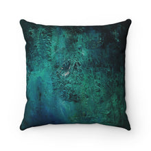 Load image into Gallery viewer, Blue Mountain  Streams Spun Polyester Square Pillow
