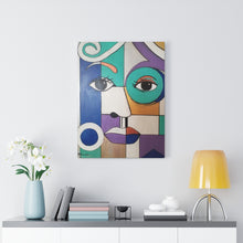Load image into Gallery viewer, Lady Blu Canvas
