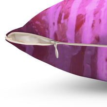 Load image into Gallery viewer, Pink Dreams Spun Polyester Square Pillow
